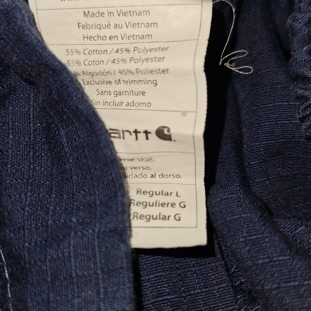 Carhartt Dark Blue Scrub Pants - Picture 3 of 4